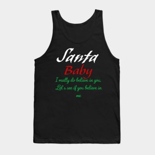 Santa Baby#2 Tank Top